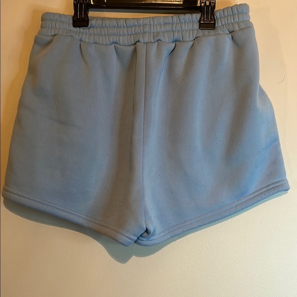 Women's Blue Casual Shorts - Picture 2 of 2